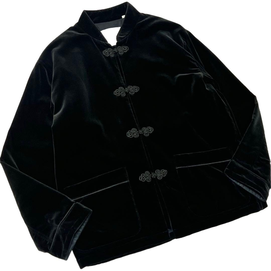 東洋エンタープライズ GOLD ベルベット チャイナ ジャケット ベロア