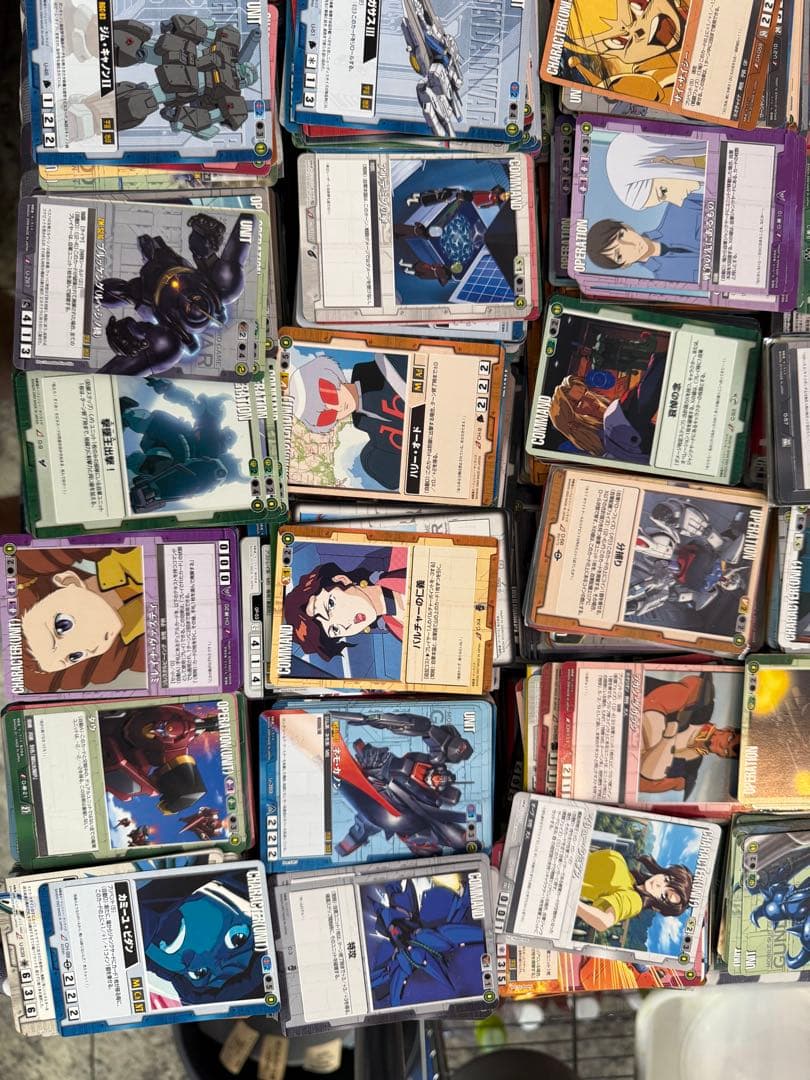 m*t様 ガンダムウォー　超大量　無選別　約軽く15000枚以上