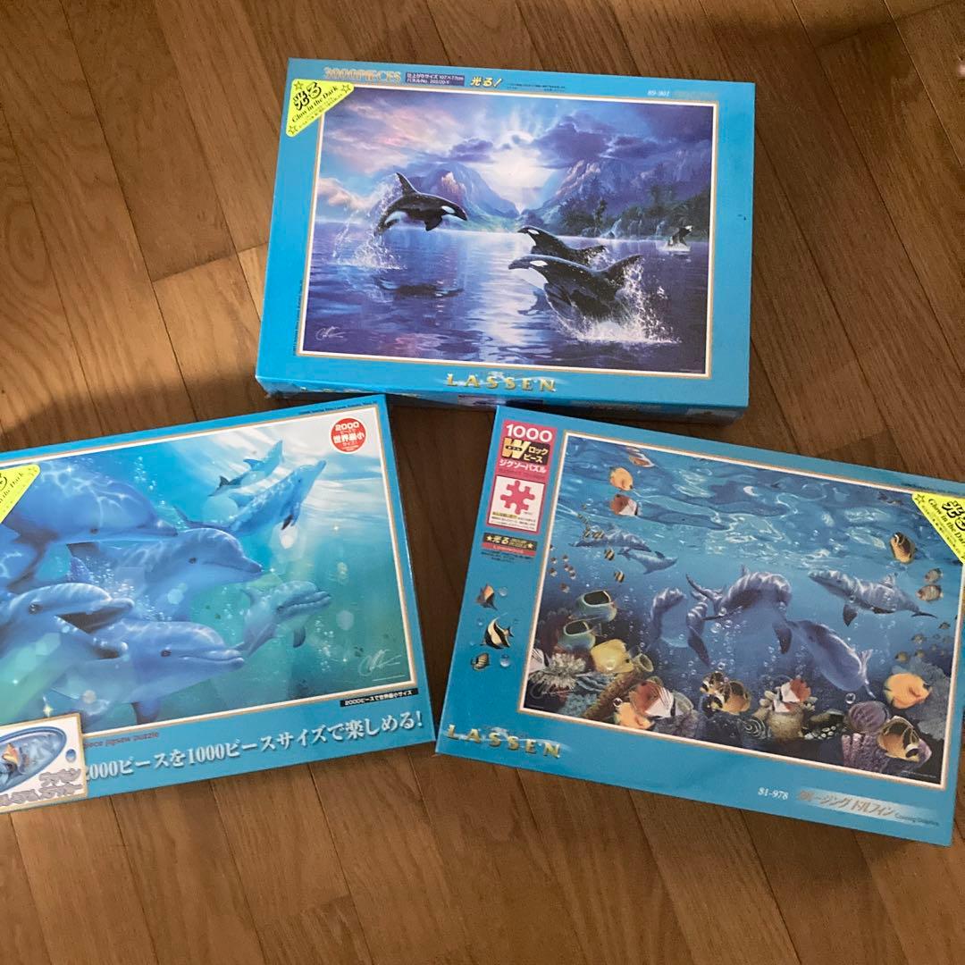 LASSEN イルカ ジグソーパズル セット