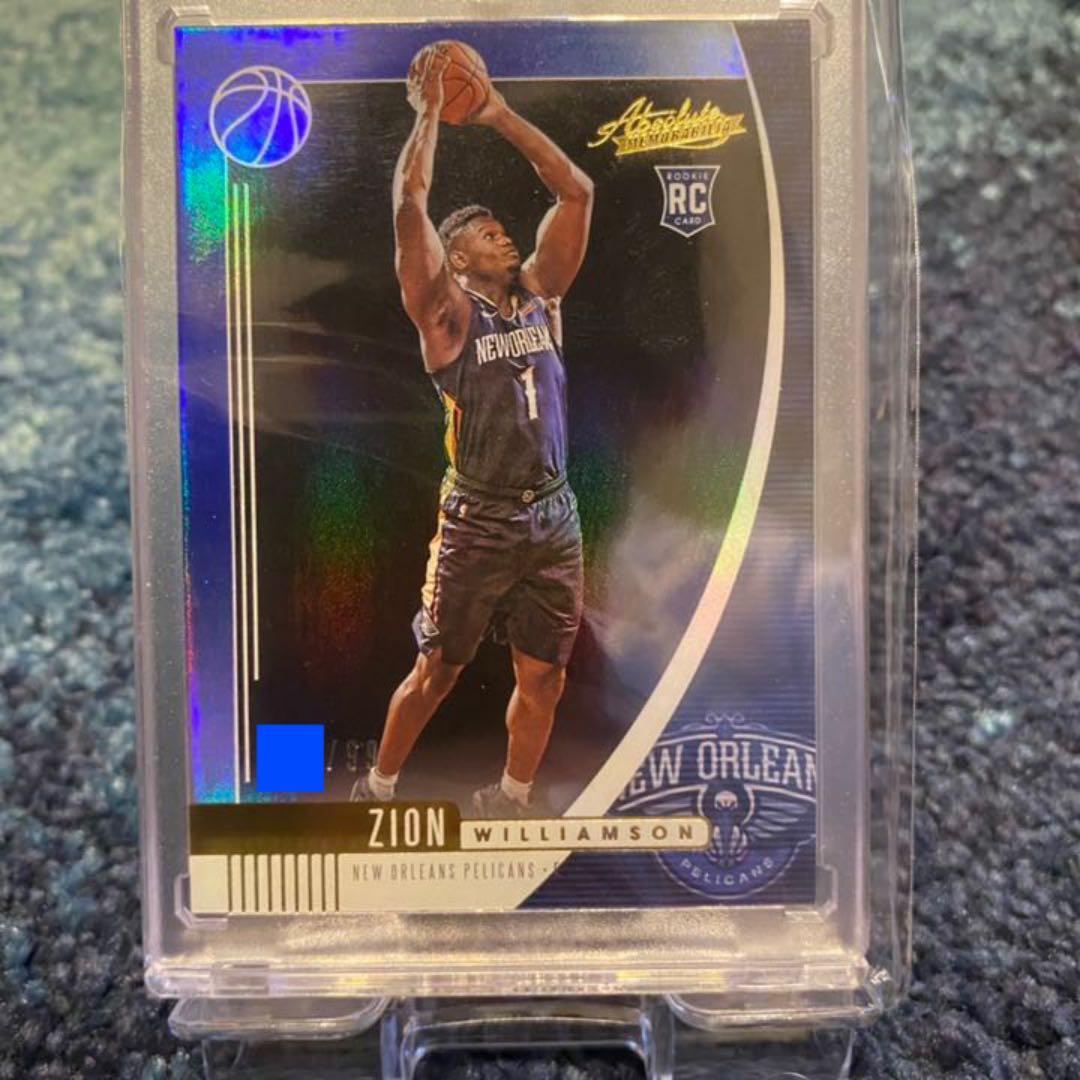 NBAカード　Zion williamson RC BLUE 99シリ