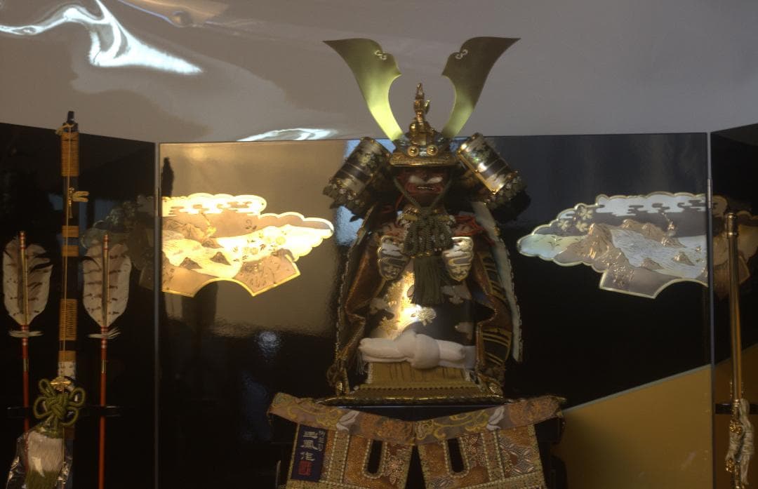 鎧よろい　かぶと　上原玉鳳作　5月人形　こどもの日　男の子　端午の節句　武士武将