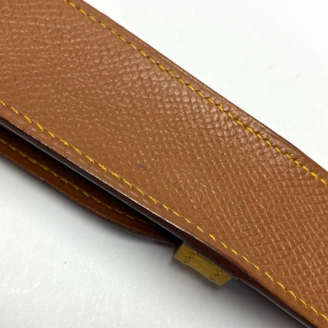 HERMES エルメス　ペンケース　クシュベル　刻印