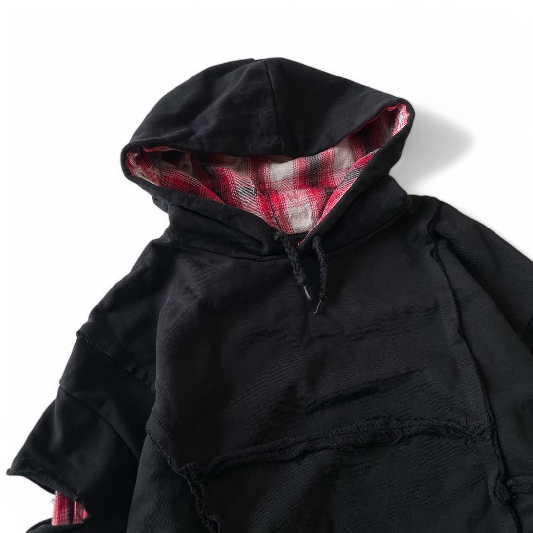 LiSA × Candy Stripper コラボ チェック パーカー