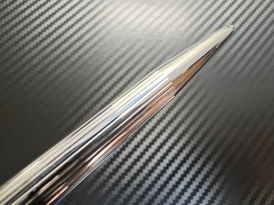 未使用に近い モンブラン 0.5mm ノブレス シルバー ペンシル