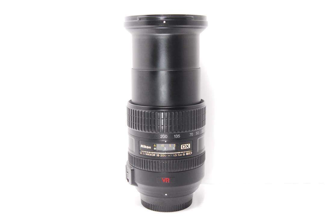 広角～望遠 Nikon 18-200mm VR 軽量レンズ 高倍率ズームレンズ