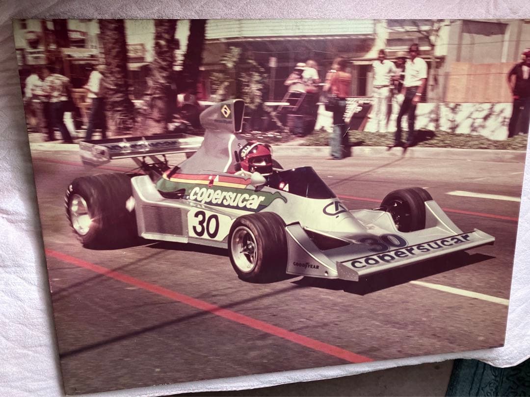 F1 写真家　間瀬　明氏　写真パネル