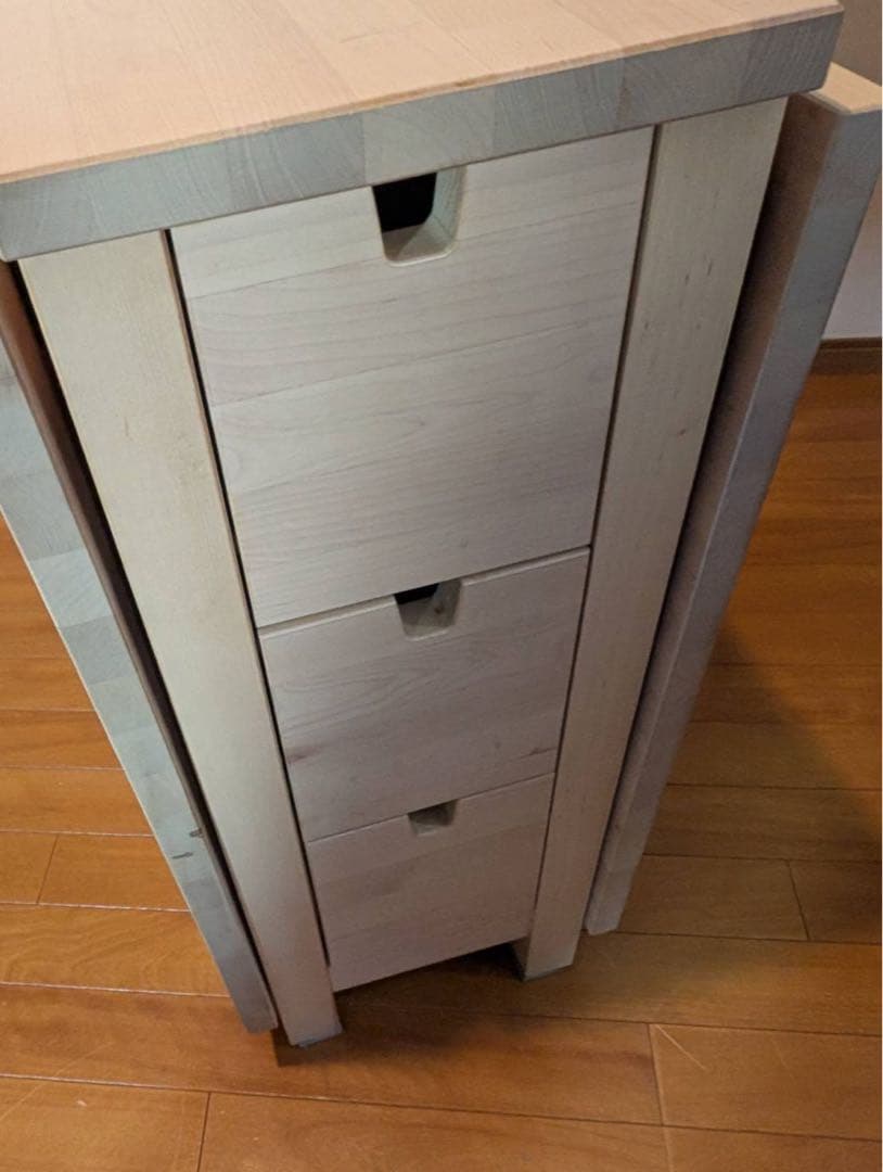 【送料込み】IKEAノールデンゲート レッグテーブル 折りたたみ 収納