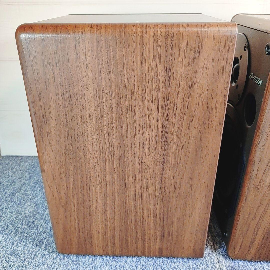 名機 ONKYO D-202A スピーカー 動作OK エッジ交換済 オンキョー