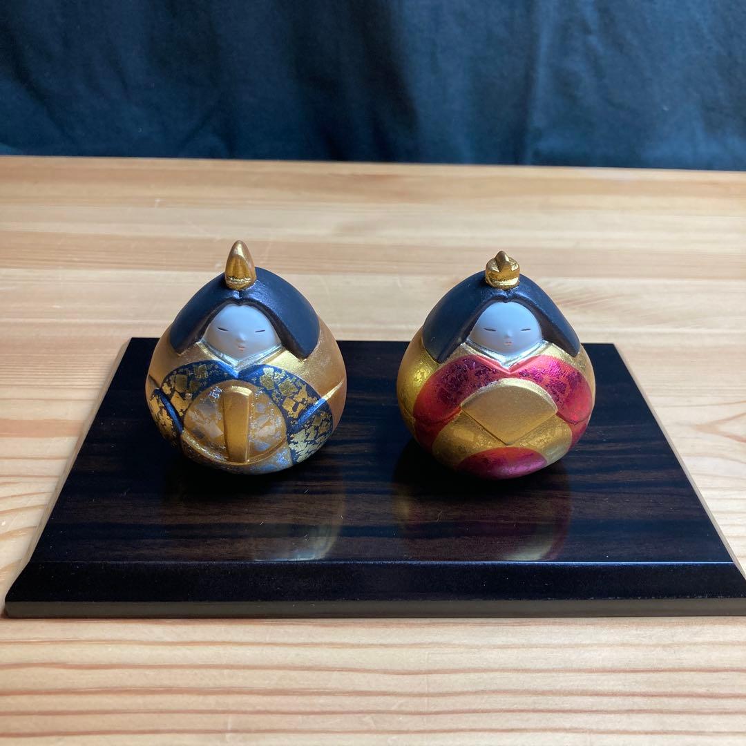 寿珠雛 茜 二代西頭哲三郎 博多人形 雛人形