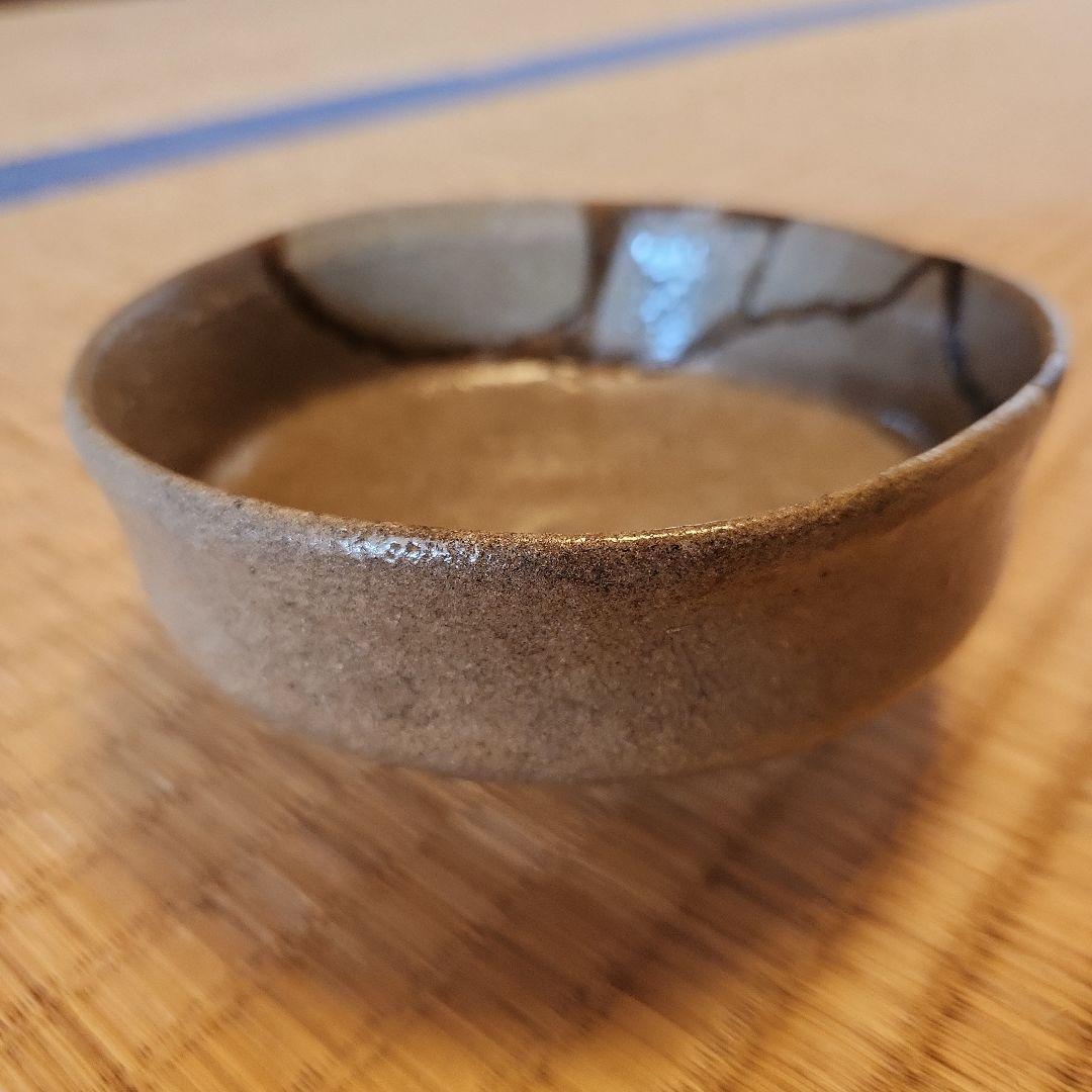 古唐津　馬盥茶碗　桃山から江戸初期