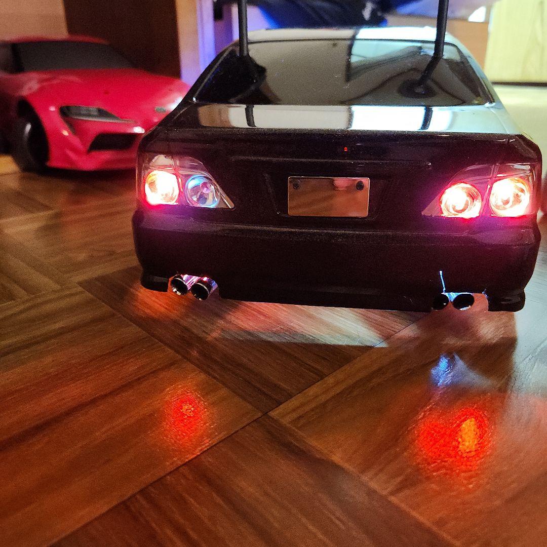 最終値下げ！10/1ラジコン。ドリラジ、TOYOTA、CROWNLEDライト付き