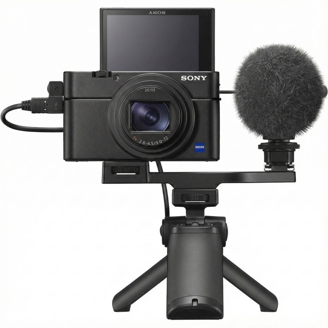 SONY RX100m7 シューティングキット 純正ケース&グリップ付き