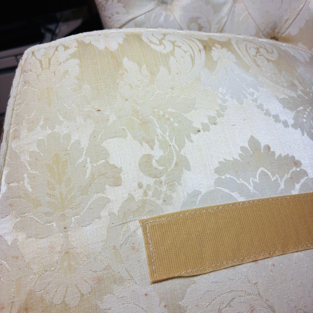 エクセレンテ　イタリア製　アームチェア　1人掛けソファ　ハイバック　猫足　ロココ