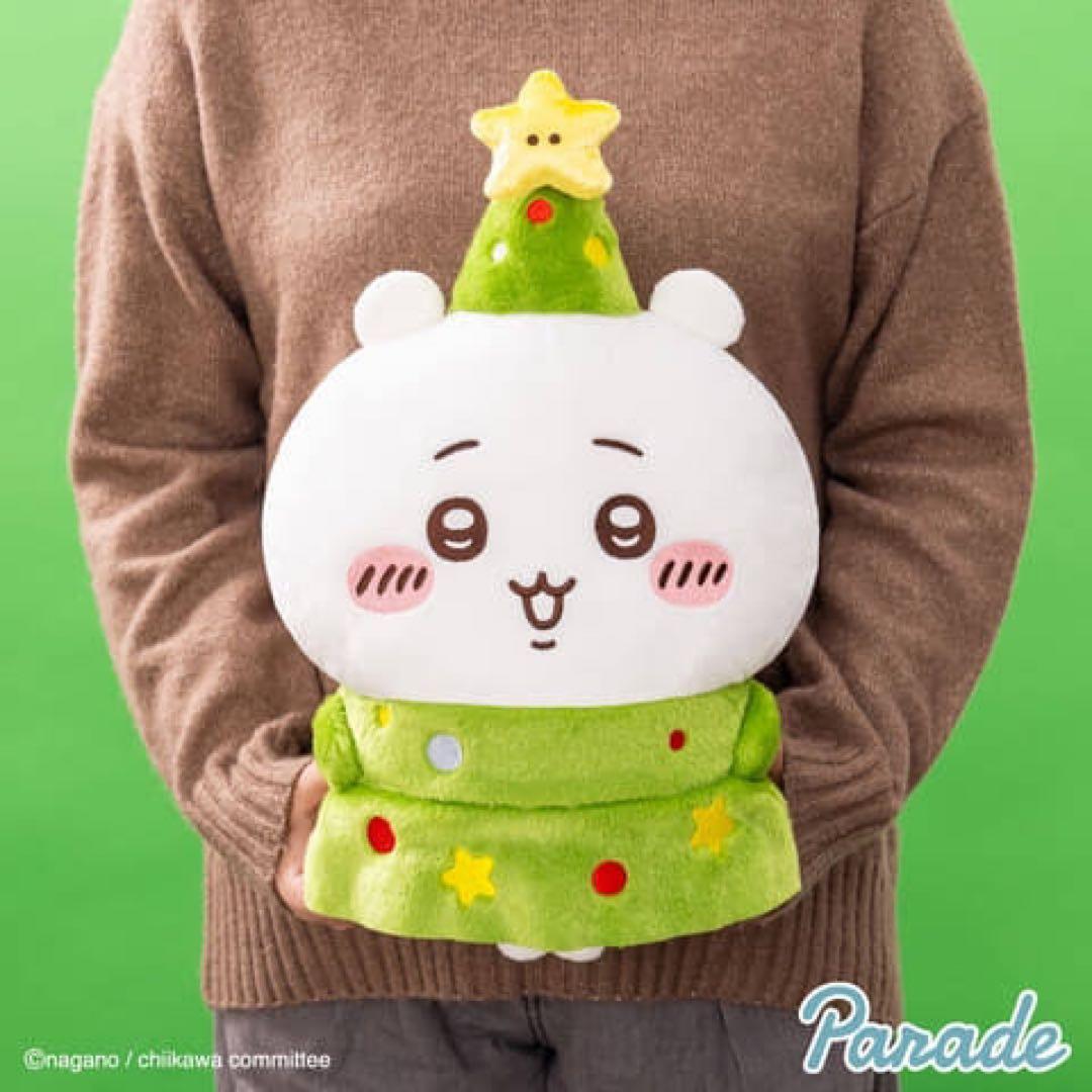 【新品未開封】【30点セット】ちいかわクリスマスBIGぬいぐるみ全3種×10