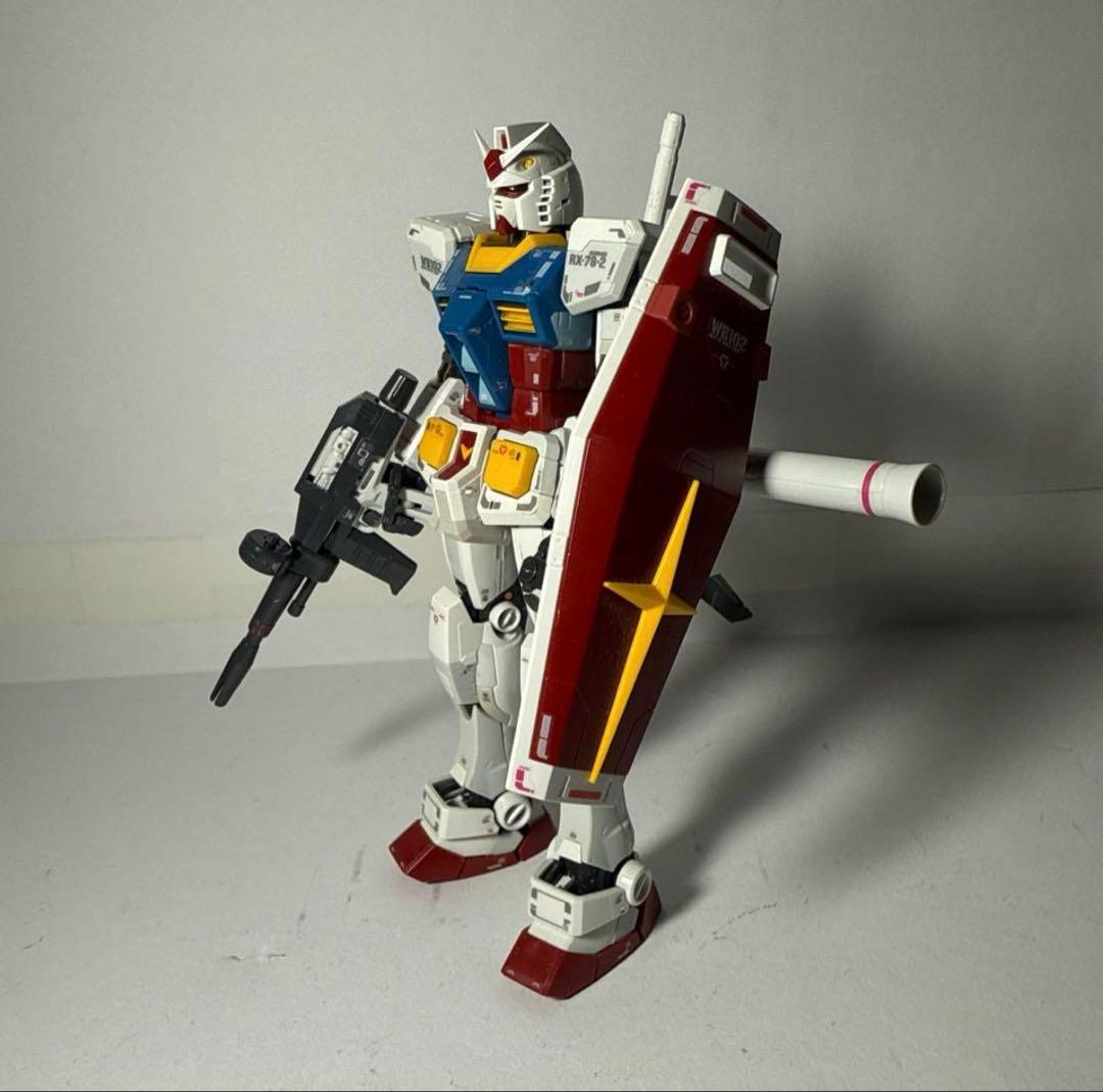 RG ジオング➕RGガンダム MS-06S 社外エフェクトパーツ付き
