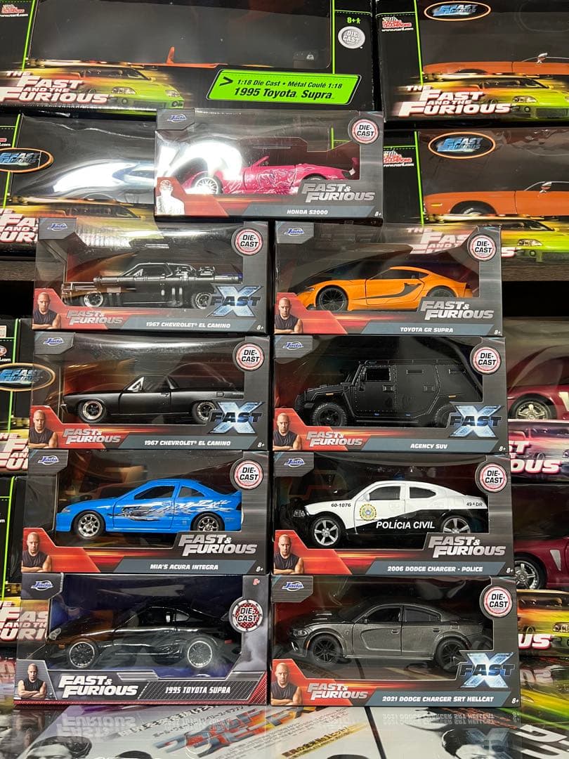 JADA TOYS FAST&FURIOUS 9台