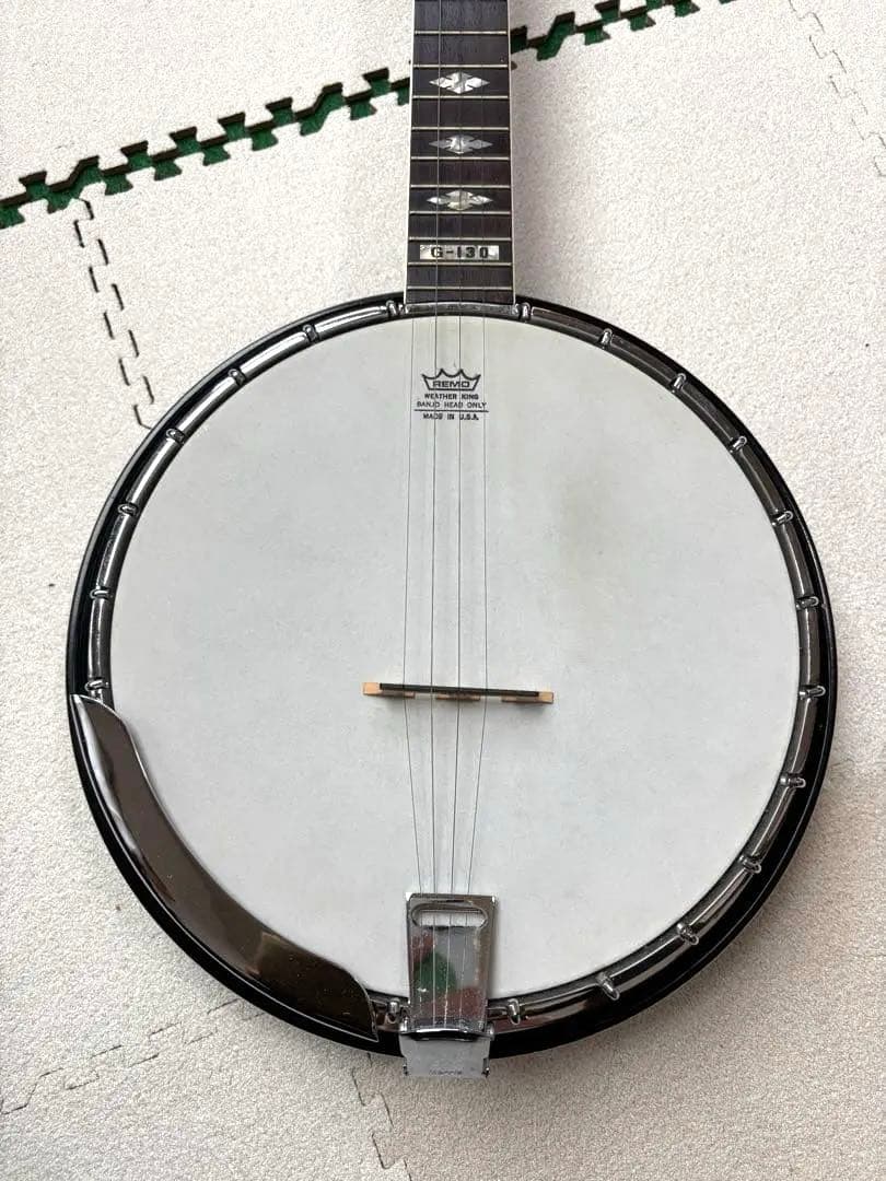 morris G-130 モーリス バンジョー 純正ケース付