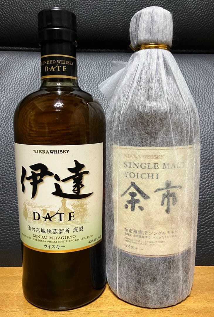 ニッカ　伊達　余市　未開封品　２本セット