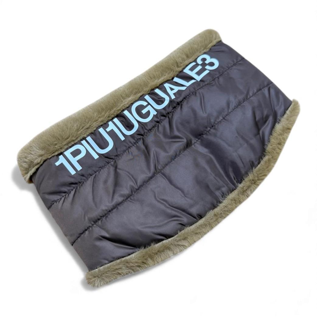 1PIU1UGUALE3 GOLF ネックウォーマー ファー ゴルフウェア