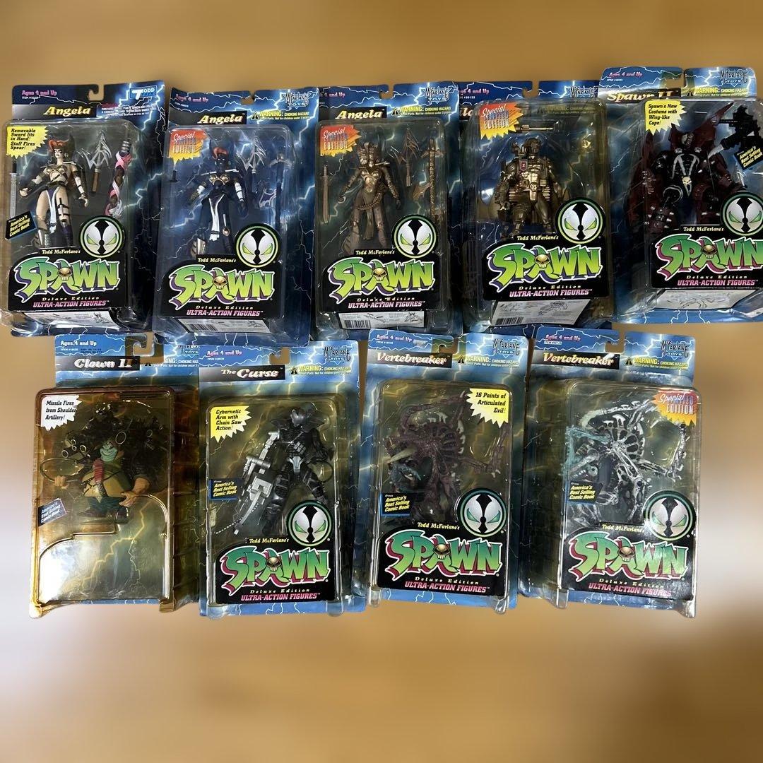 Spawn フィギュア 9体セット Deluxe/Special Edition
