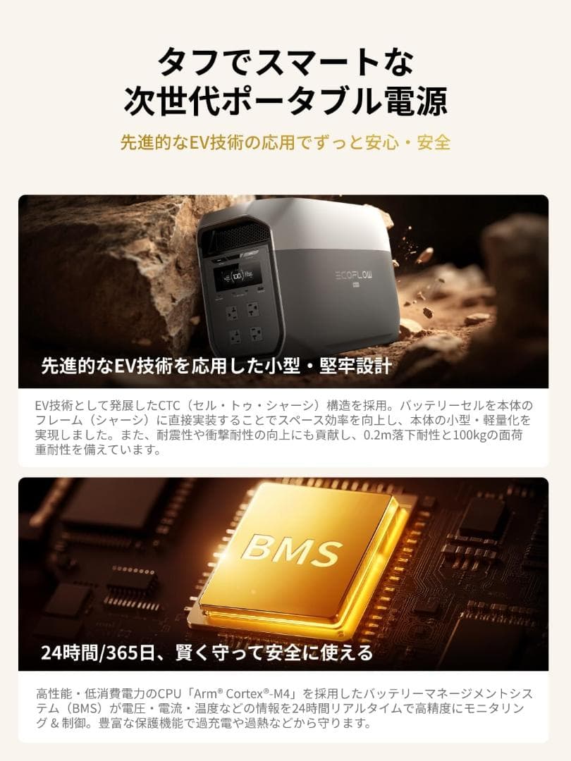たっくん様用 EcoFlow ポータブル電源 DELTA 3 Max