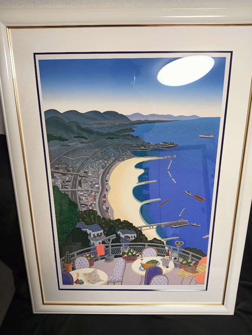 ☆神戸シリーズ　トーマス・マックナイト　大判大作　大作　真作　シルクスクリーン