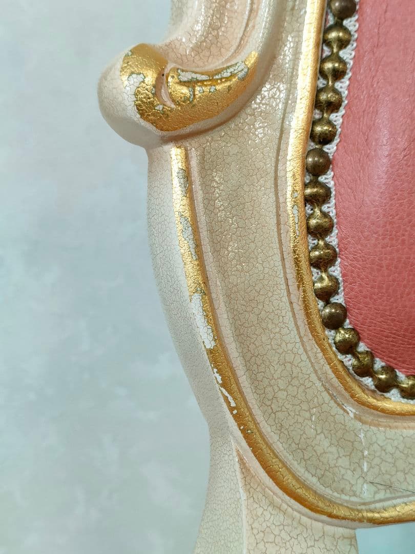 【おけい♛ྀི親孝行中様用】ロココ調 ダイニングチェア 1脚（２つ目）