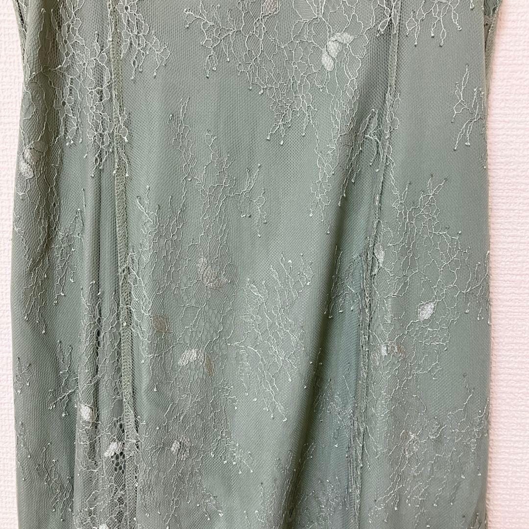 美品　人気　カナ　3way レースボレロセット フレア パーティー ドレス M