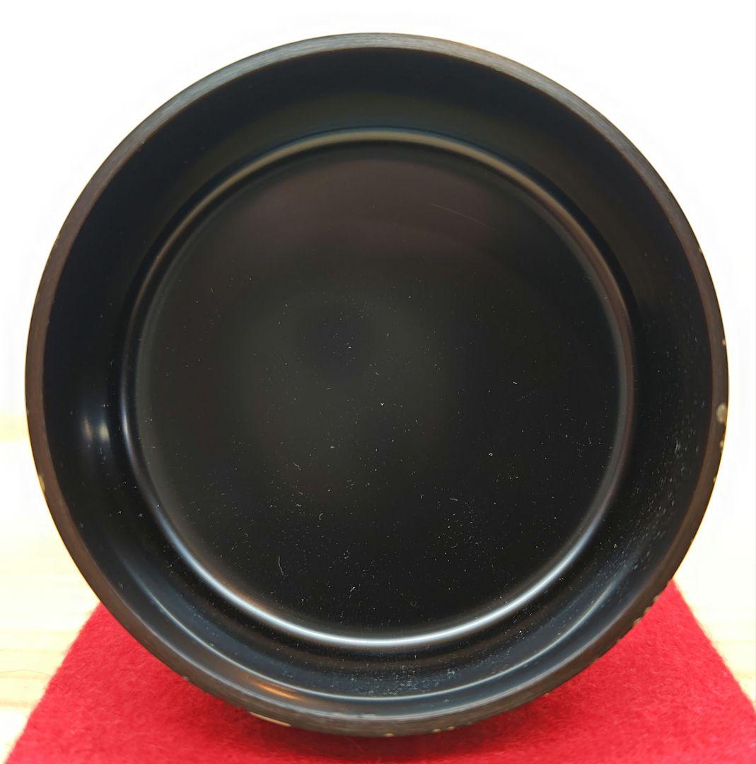 送料込【逢絢亭】茶道具 中棗 山中塗 秋草に露蒔絵 真塗 木製 辻石斎 共箱入り