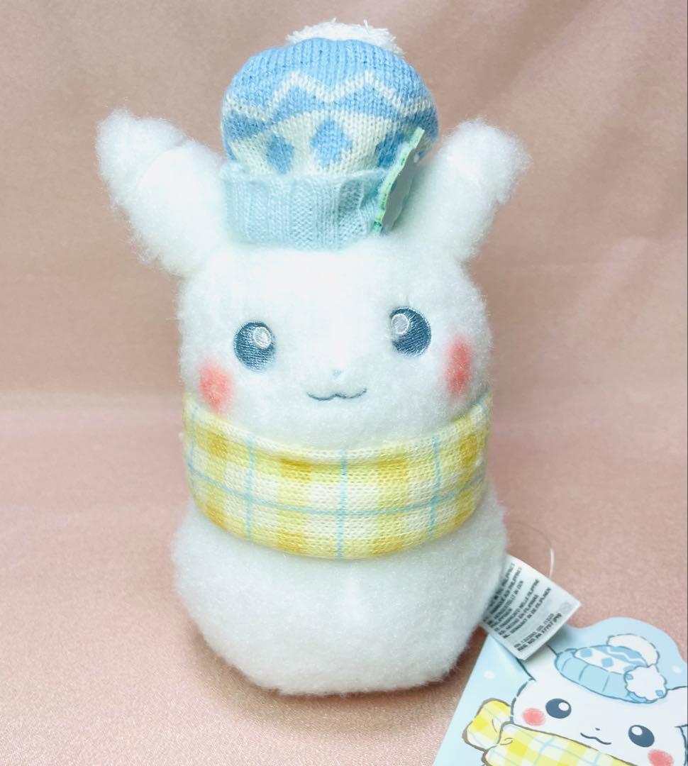 新品タグ付き　ポケモン ゆきだるま ピカチュウ ヤドン カビゴン　4体セット