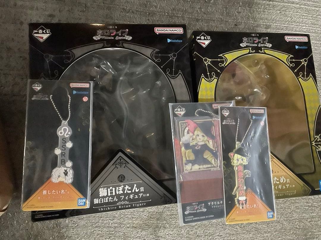 一番くじ　ホロライブ　Villain Style　獅白ぼたん　角巻わため