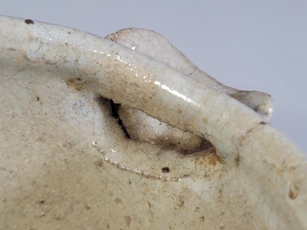 古美術 古唐津 片口 碗 時代物 DT466