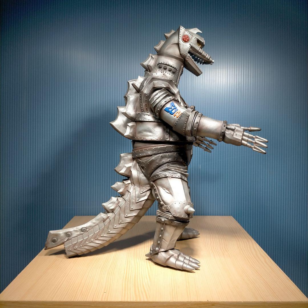 ビリケン商会　メカゴジラ２ 彩色済み可動式ソフビフィギュア 約30cm