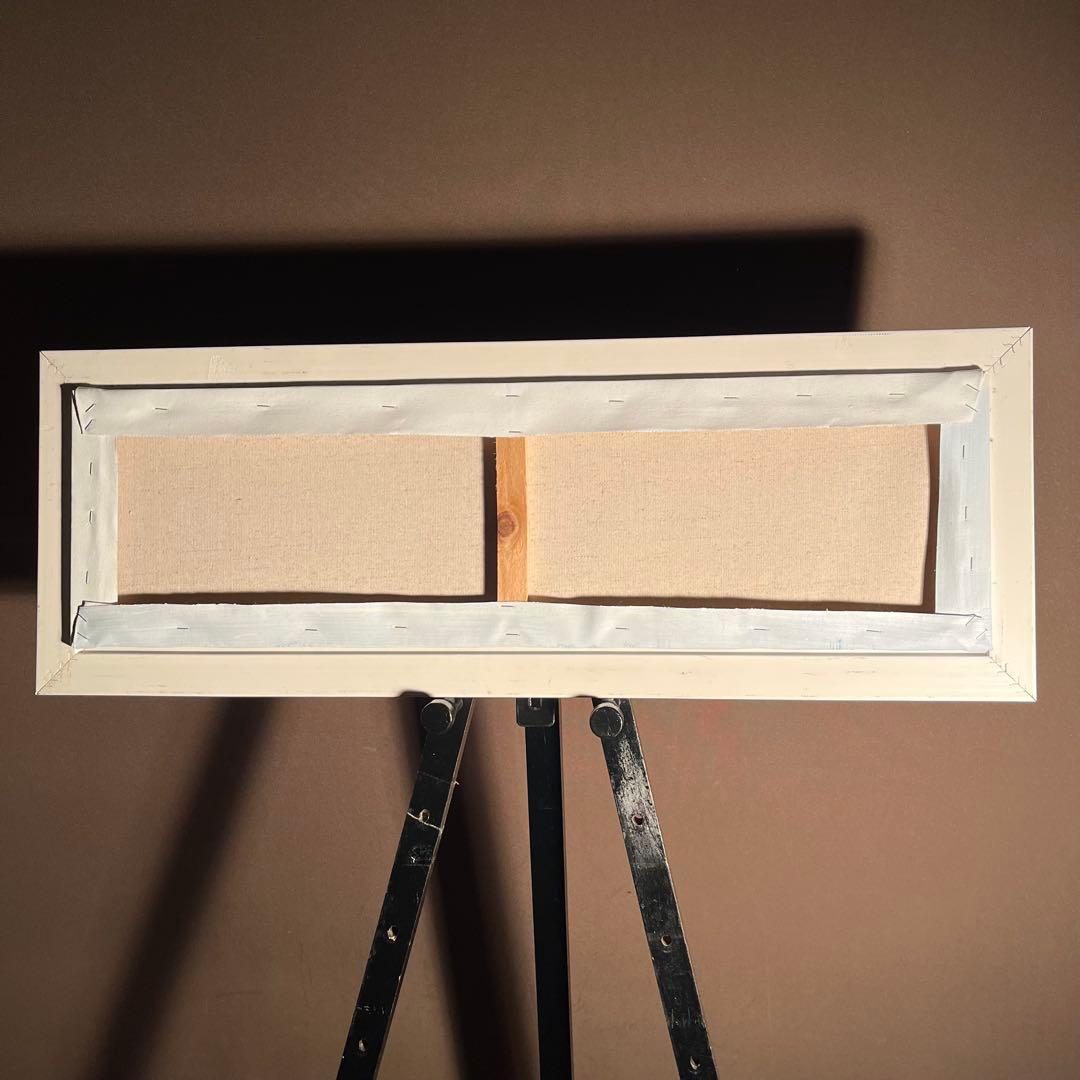 ★秀作★ 手書き油絵 クロード・モネ 睡蓮の池 額付 絵画 インテリア 油彩画