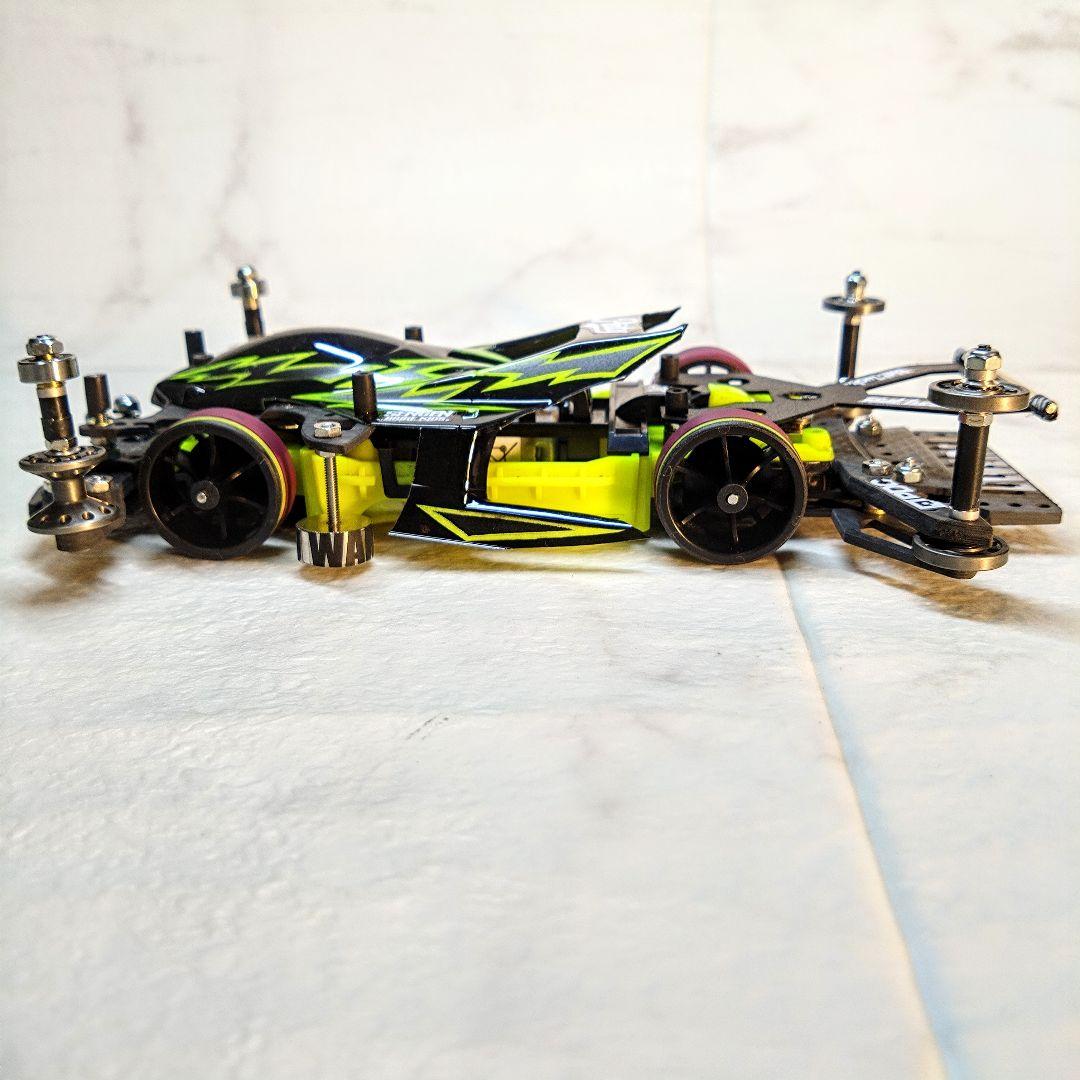 ミニ四駆　完成品　サンダーショット　MSフレキ　サンダーショットjr