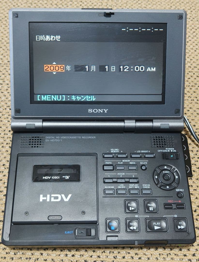 【ジャンク】SONY GV-HD700/1