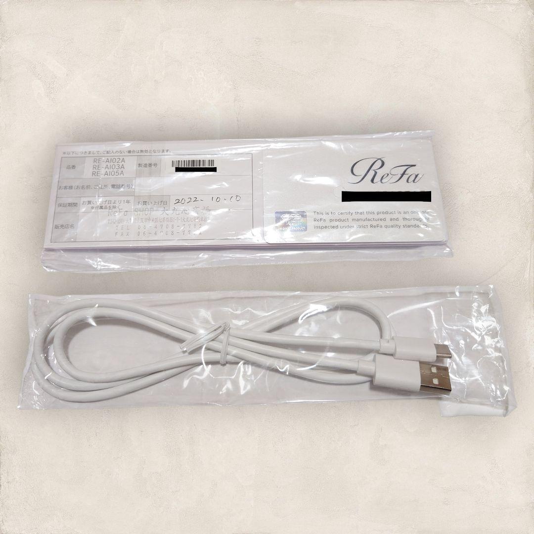 ✨本体極美品✨ リファ フィンガーアイロン ブラック RE-AI03A ReFa