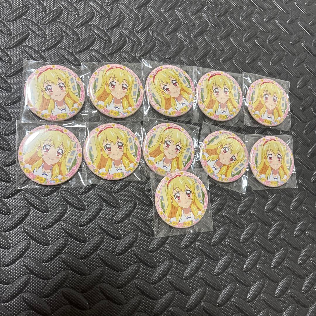 アイカツ　チーズソフトクッキー　缶バッジ　星宮いちご　イオン限定 11個セット