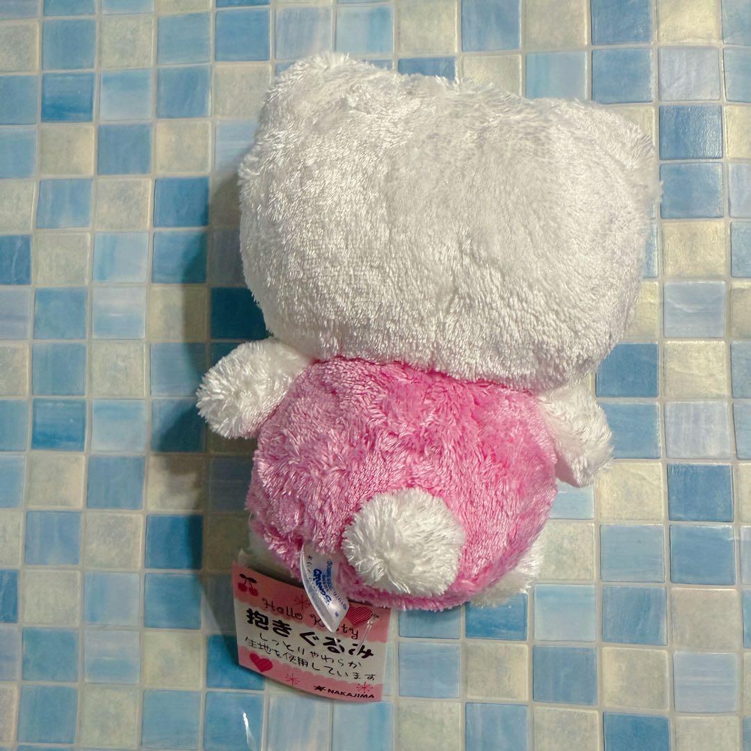 サンリオ　ハローキティ　まつげ　眠り　抱きぐるみ　Sサイズ　2009年製