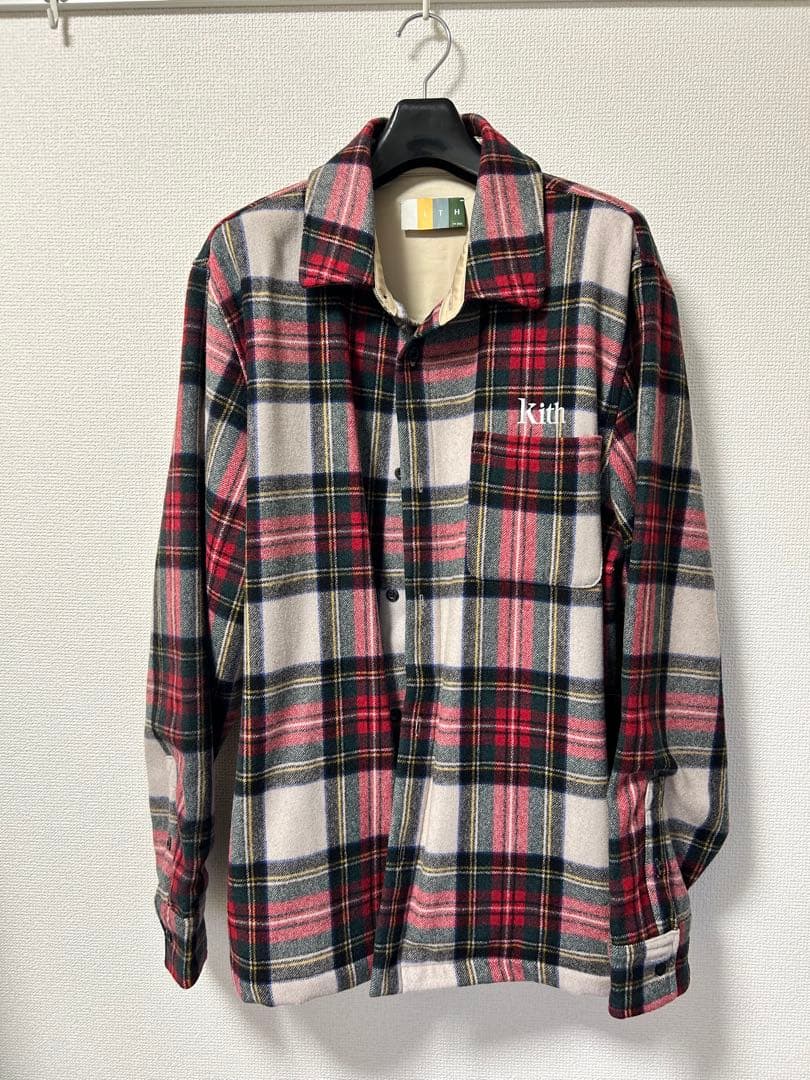 Kith チェック柄 フランネルシャツジャケット
