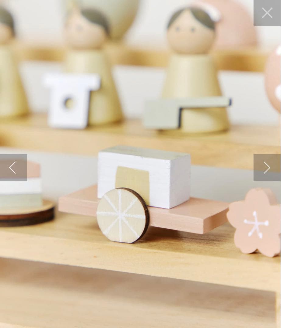 salut(サリュ) 収納できる雛人形セット/ひなまつり