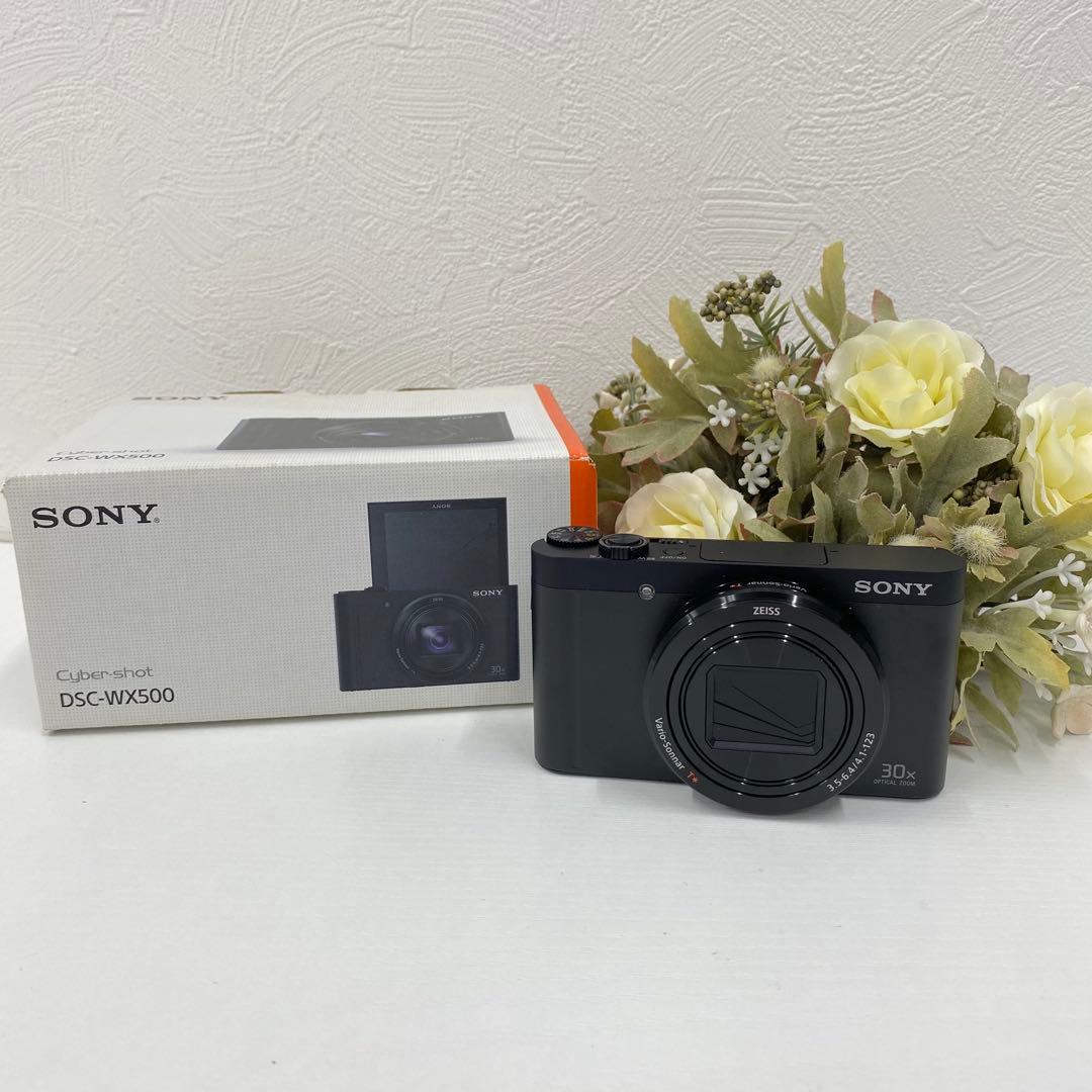 【美品】ソニー　サイバーショット　DSC-WX500 デジカメ