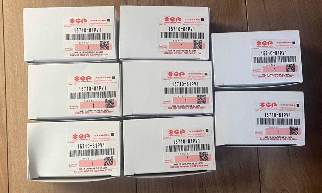 新品インジェクター8本セット コイル、プラグ4本 K12Cエンジン用