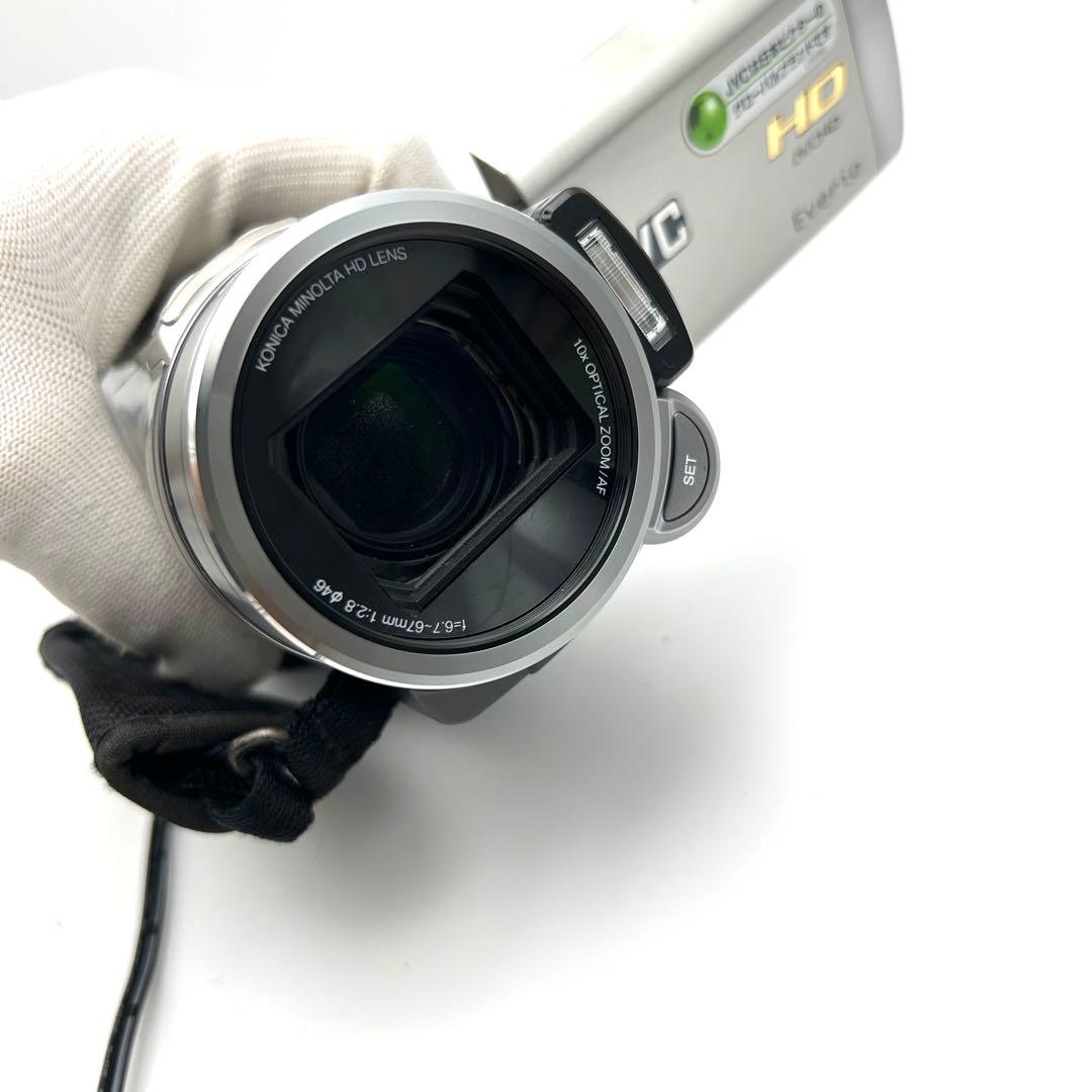 JVC Victor Everio GZ-HM400 備品あり 広角レンズ付き