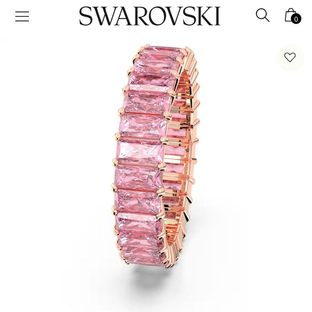 新品 SWAROVSKI 58 Matrix リング スワロフスキー 指輪