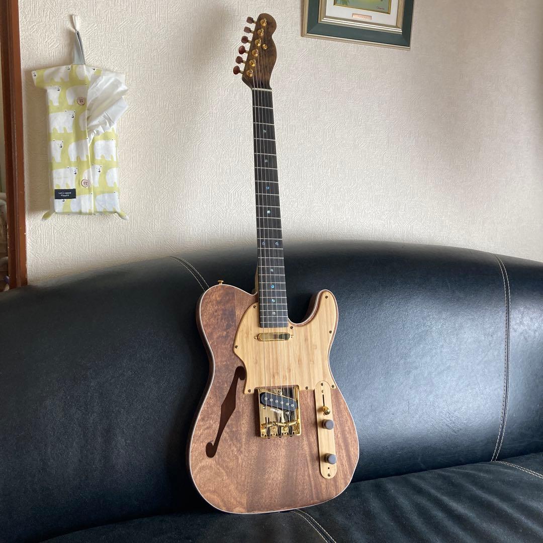 フレット新品！　ハンドメイド　テレキャスター　レバースイッチ仕様