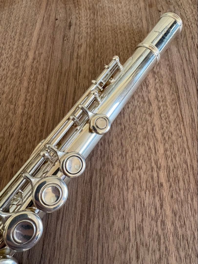 YAMAHA フルート本体 銀製 ケース付き