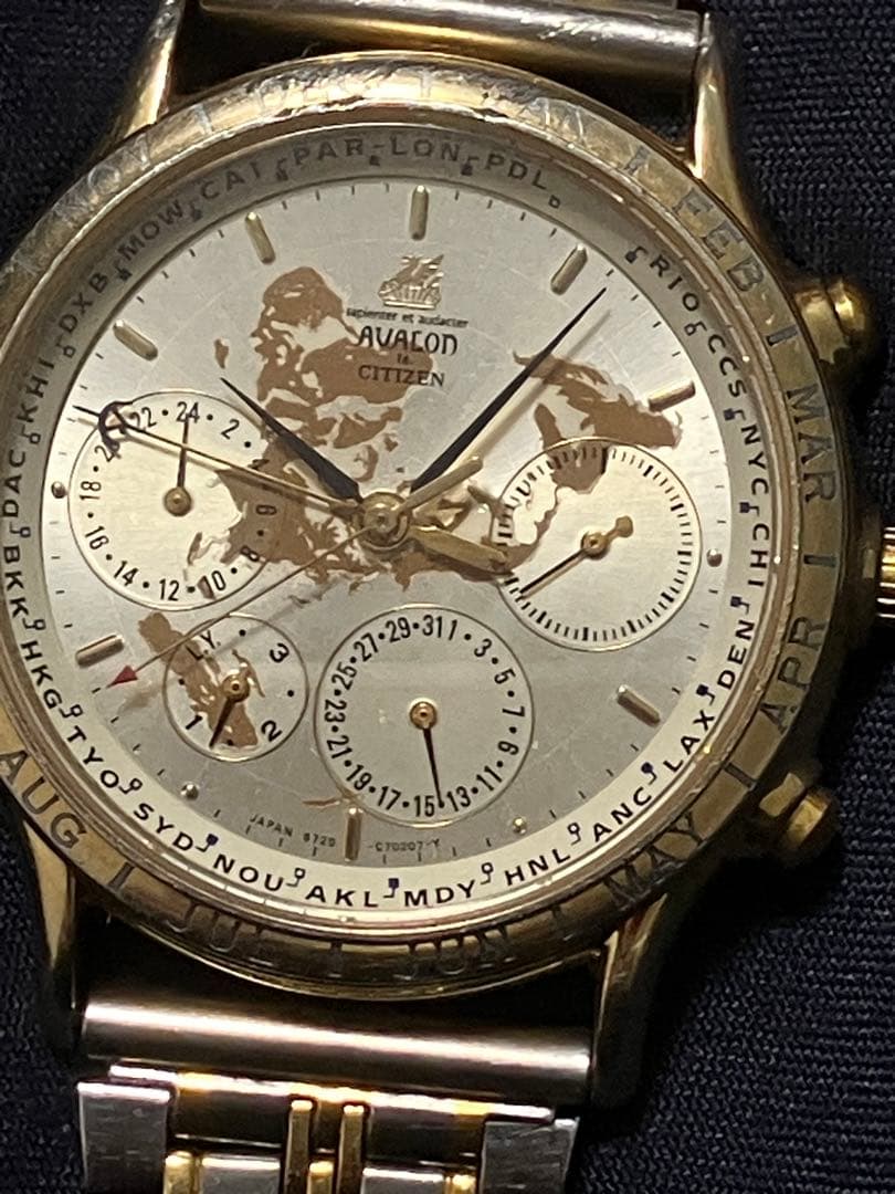 citizen ダイバー　avalon アバロン　ジャンク　まとめ時計