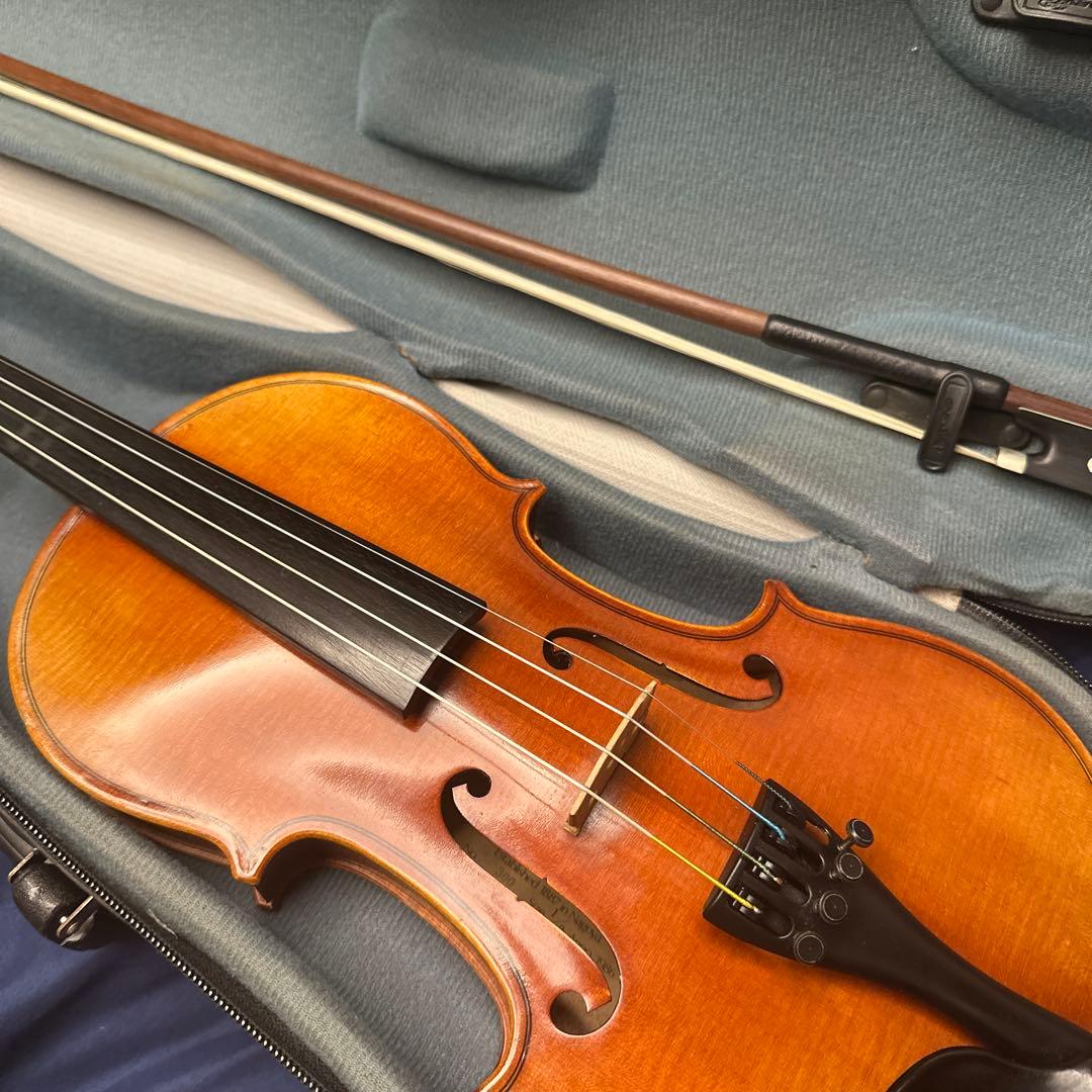 中古　1/2 サイズ　木製バイオリン 専用ケース付 Suzuki Violin