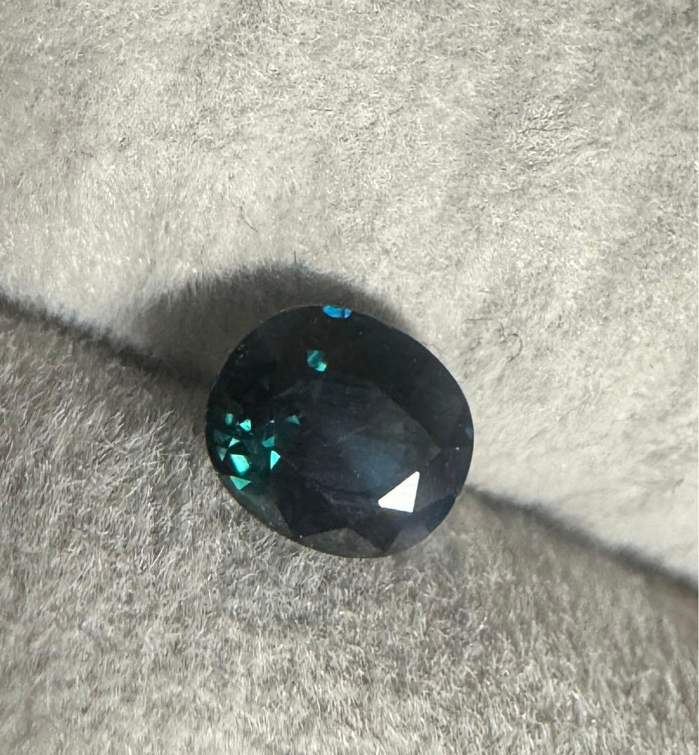 天然ブルーグリーンサファイア 1.003ct
